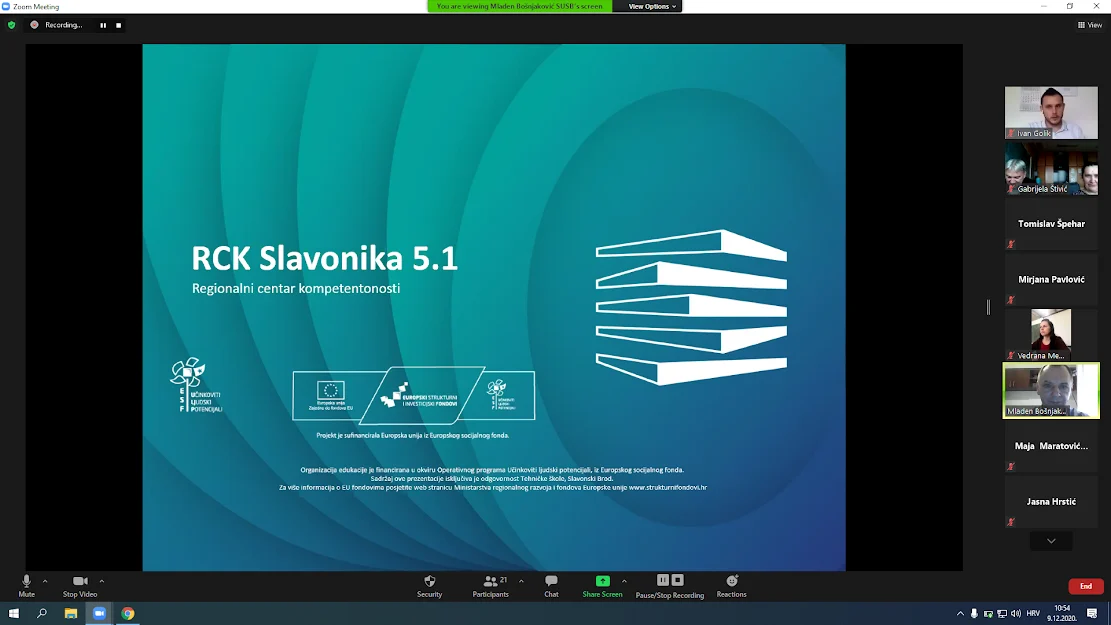 Online usavršavanje nastavnika RCK Slavonika 5.1